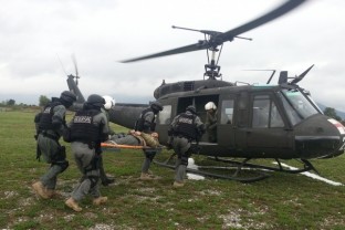 SIPA Special Support Unit Completed Helicopter Training