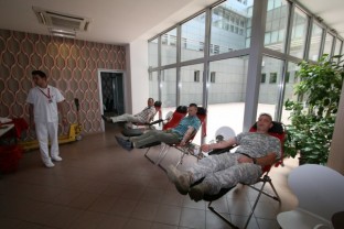 Zaposleni SIPA-e učestvovali u akciji darivanja krvi