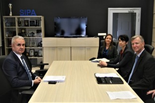 Šef Misije OSCE-a u Bosni i Hercegovini ambasador Bruce G. Berton posjetio SIPA-u