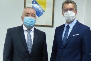 Direktor SIPA-e Darko Ćulum u nastupnoj posjeti Agenciji za policijsku podršku BiH