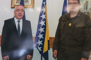 Direktor  Državne agencije za istrage i zaštitu u posjeti komandantu EUFOR-a u Bosni i Hercegovini