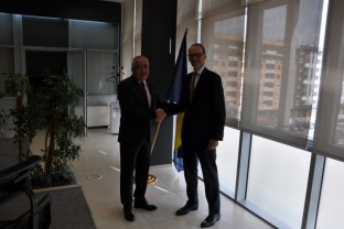 Georg Diwald, ambasador Republike Austrije u BiH u posjeti SIPA-i
