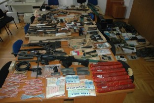 Arsenal of Weapons Found
