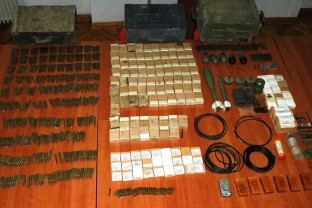 Searches at Four Locations – Substantial Quantity of Military Weapons Seized