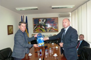 SIPA Management Visited Tuzla Municipality Major Jasmin Imamović