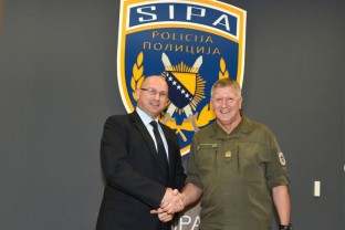 EUFOR Commander in B&H Visited SIPA