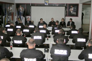 SIPA Special Support Unit Visited by B&H Minister of Security